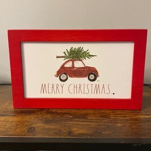 Rae Dunn Merry Christmas Sign